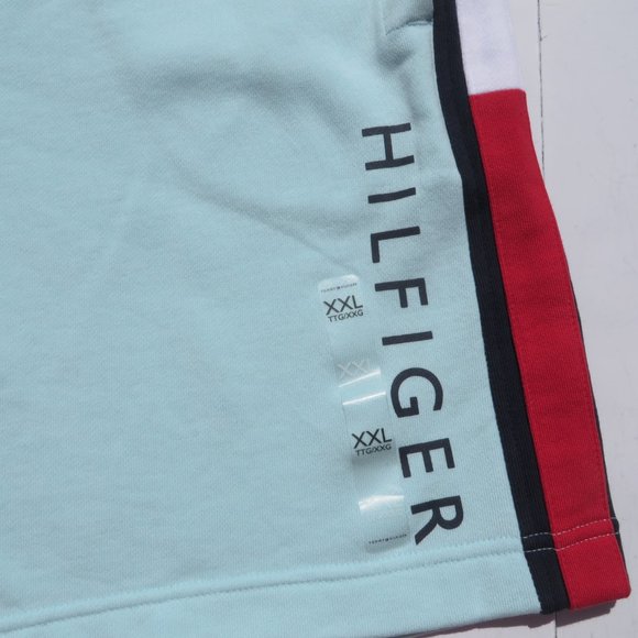 Tommy Hilfiger Shorts Men's NEW XXLarge 2XL Sweat Short NWT Green - Picture 3 of 14